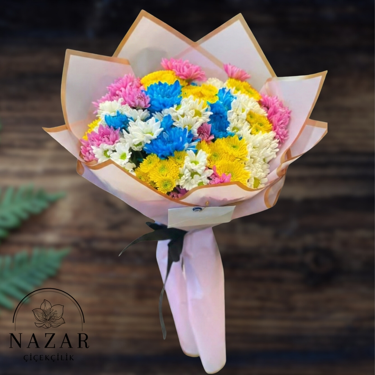 Rengarenk Karışık Papatyalar