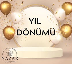 Yıl Dönümü Çiçek Notları