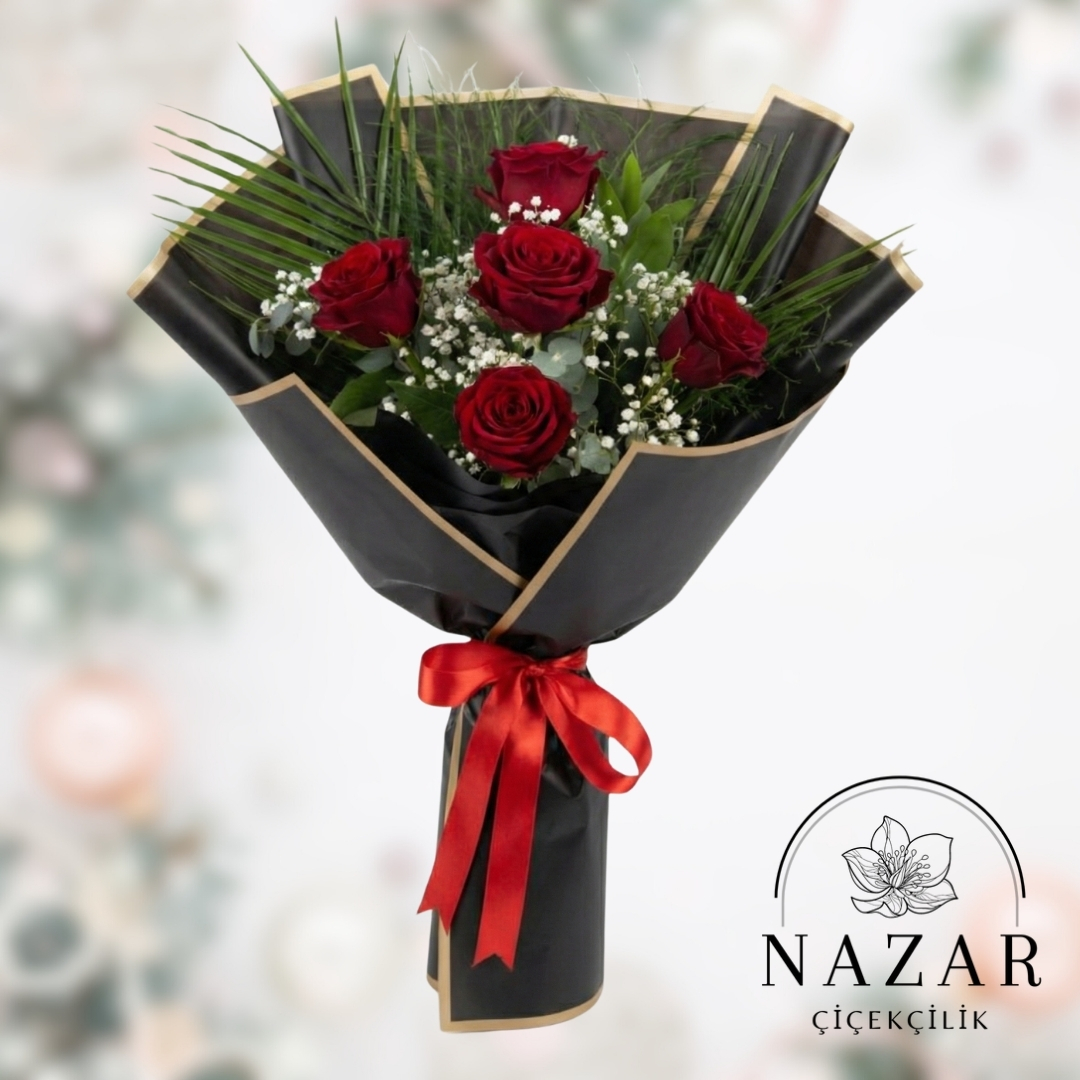 Gül Buketi 5 Adet