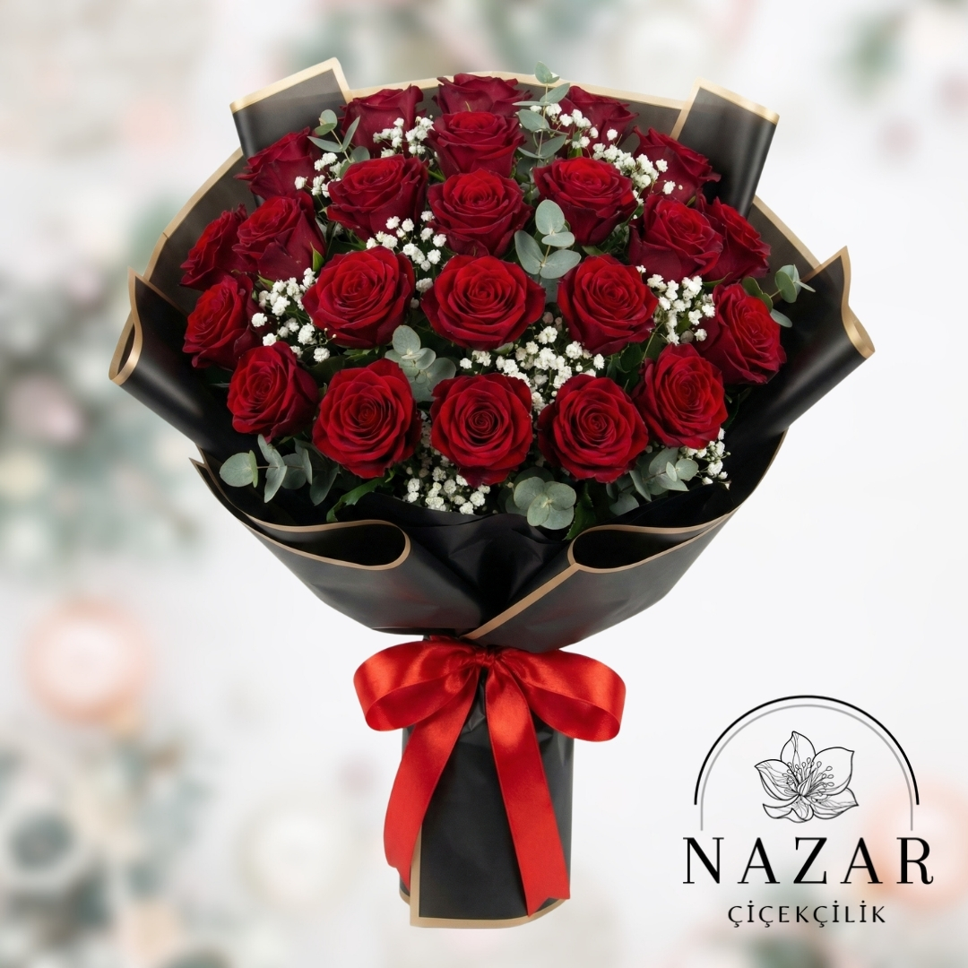 23 Gül ile Hazırlanmış Demet