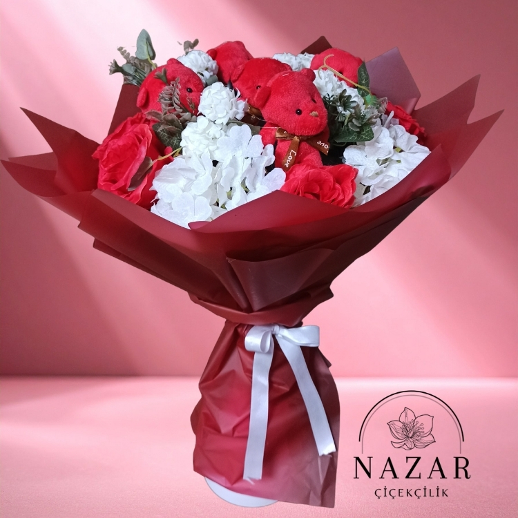 5 AYICIKLI KIRMIZI DEMET